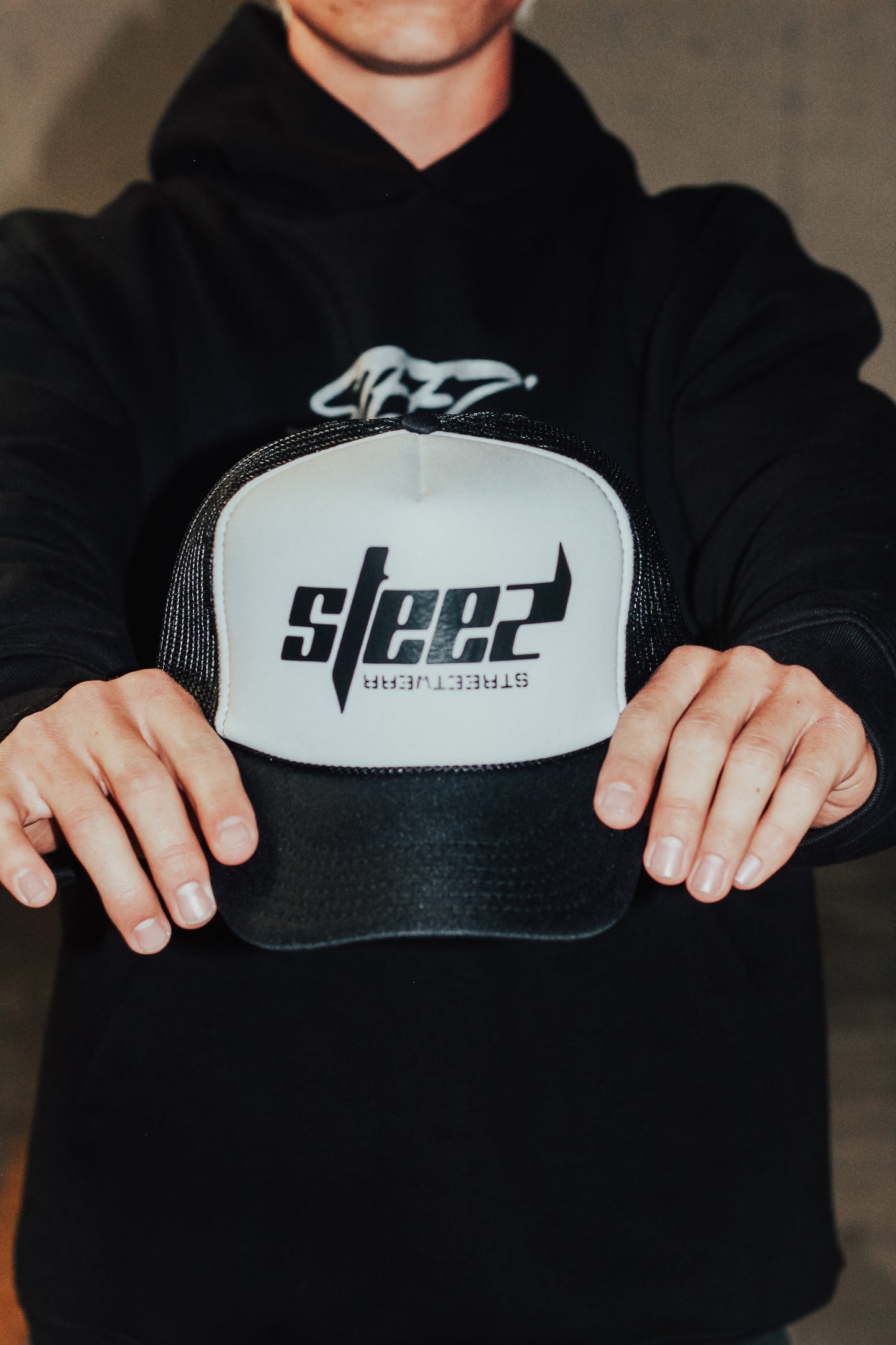 OG Black/White Trucker Hat